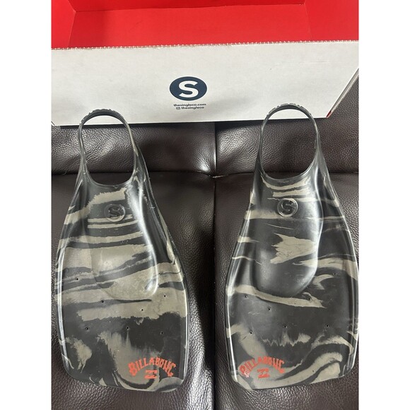 The Single Company Billabong Surf Fins Comfortable Swim Fin Open Heel Sz M 7-8.5